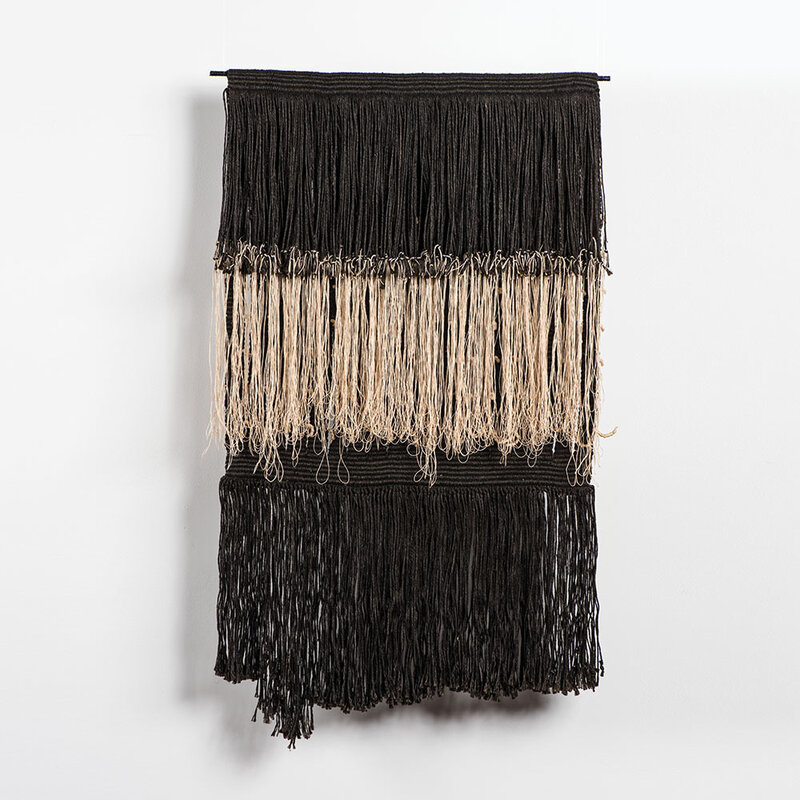 Lenore Tawney, ‘Waterfall’, 1975, Textile Arts, Linen, browngrotta arts