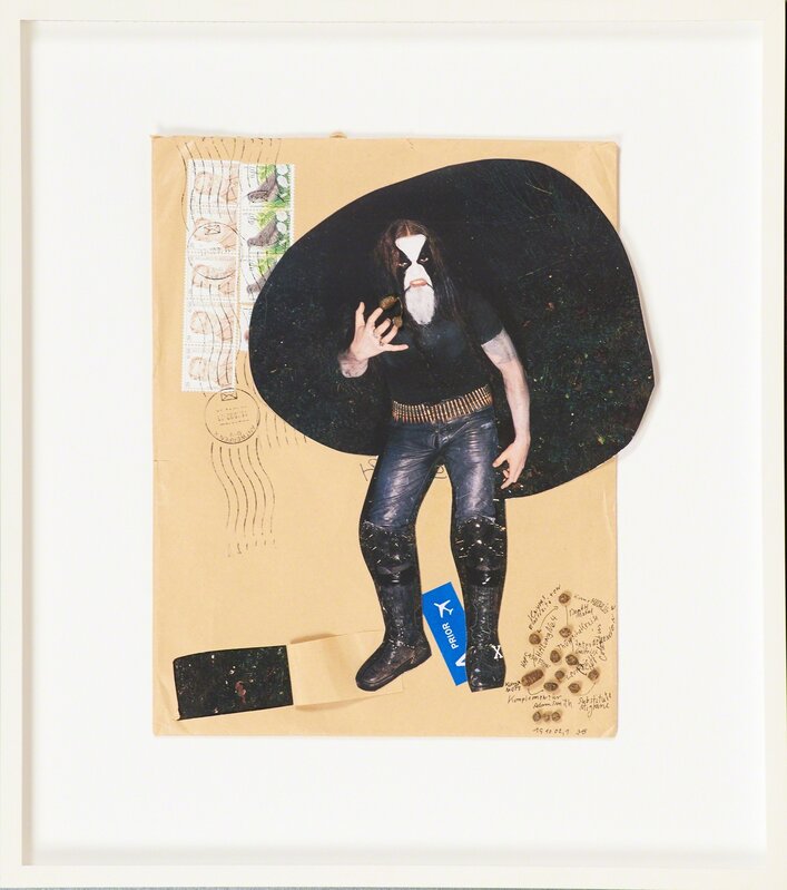 John Bock, ‘Untitled’, 2002, Mixed Media, Mixed media collage (framed), Rago/Wright/LAMA/Toomey & Co.