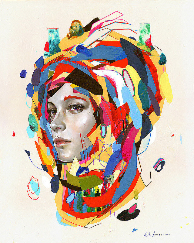 Erik Jones, ‘"Galena"’, 2013, Painting, Watercolor, pencil, acrylic, wax pastel, oil, Rives BFK paper on board, Hashimoto Contemporary