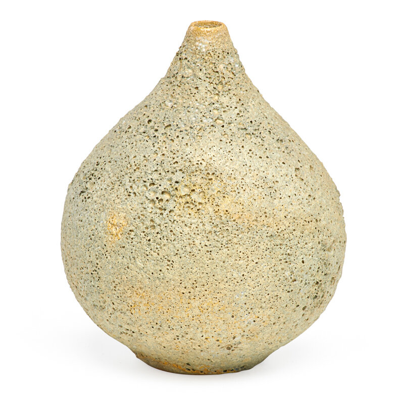 Gertrud Natzler, ‘Teardrop bottle, volcanic glaze, Los Angeles, CA’, 1965, Design/Decorative Art, Rago/Wright/LAMA/Toomey & Co.