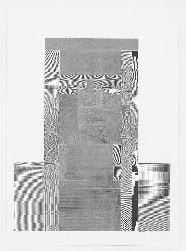 Thomas Bayrle, ‘From A to B – Helke I’, 1991, Print, Offset print, ICA Miami