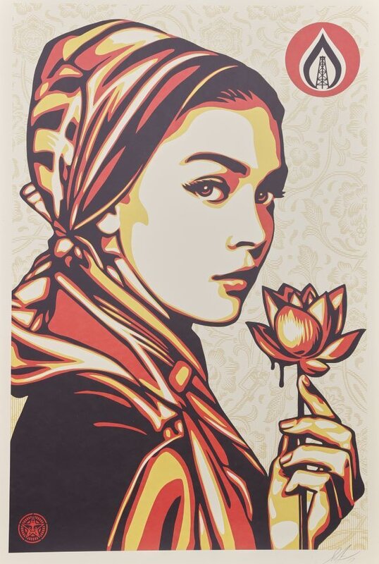 Shepard Fairey, ‘Natural Spring’, 2016, Print, Silkscreen on paper, signed and dated, NextStreet Gallery