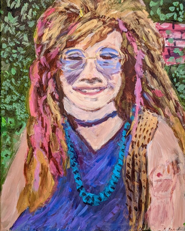Marjorie Magid, ‘Janis’, 2018, Painting, Acrylic on canvas, Emerge Gallery NY