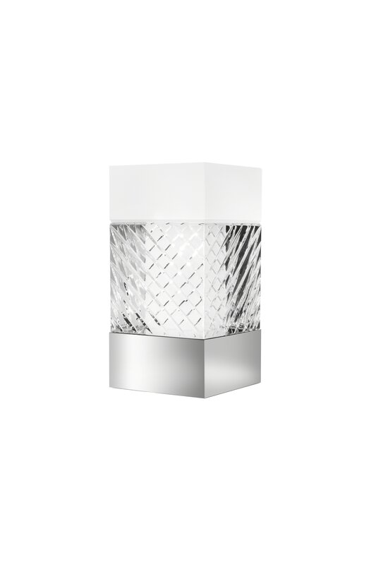 Ozone, ‘SMALL TABLE LAMP’, Design/Decorative Art, Crystal & Nickel-plated aluminium structure, St. Louis