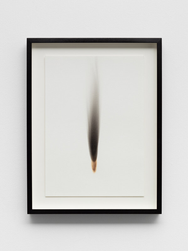 Ian Whittlesea, ‘Black Flame 1’, 2022, Drawing, Collage or other Work on Paper, Candle smoke and fixative on paper, Canopy Collections