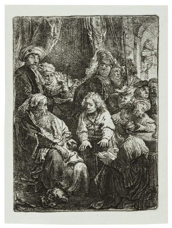 Rembrandt van Rijn, ‘Joseph Telling his Dreams’, 1638, Print, Etching, Forum Auctions