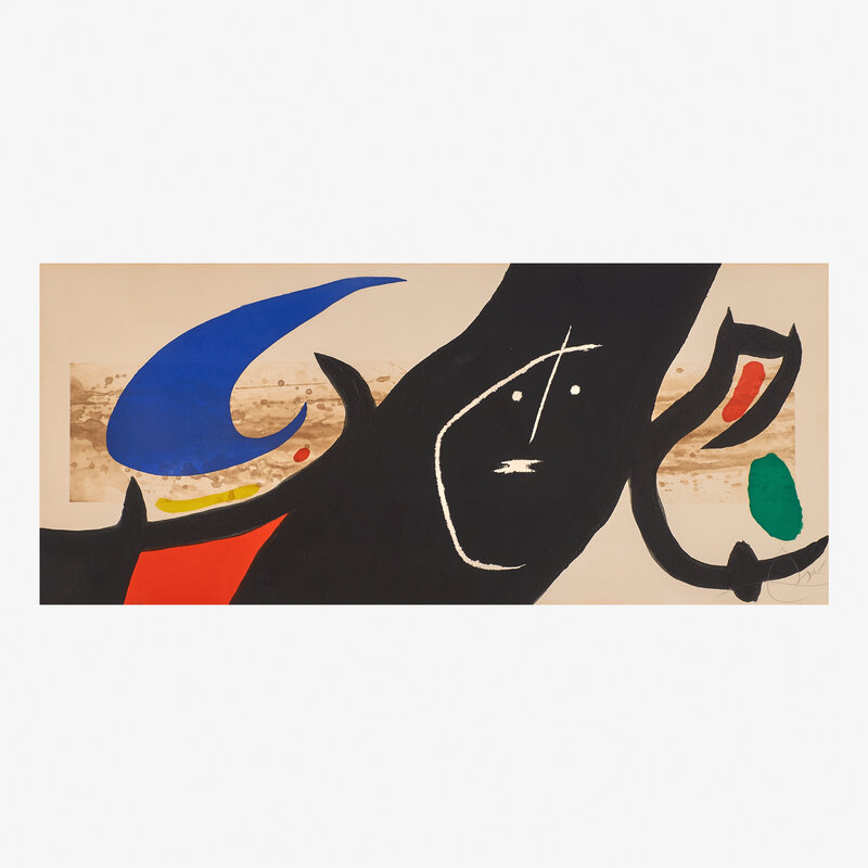 Joan Miró, ‘Maja Negra’, 1973, Print, Etching, aquatint and carborundum in colors on Arches paper (framed), Rago/Wright/LAMA/Toomey & Co.