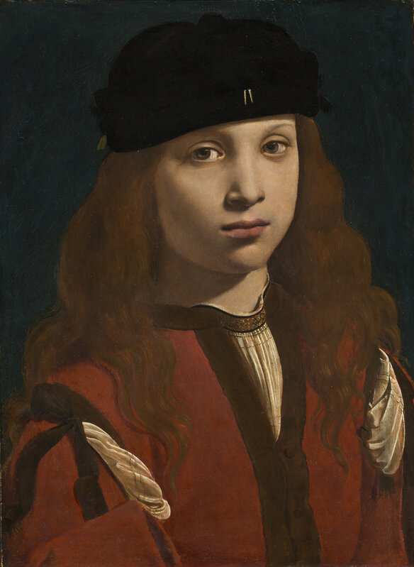 Giovanni Antonio Boltraffio, ‘Portrait of a Youth’, ca. 1495/1498, Painting, Oil on panel, National Gallery of Art, Washington, D.C.