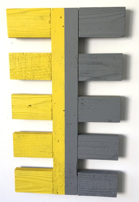 Kathleen King, ‘Five Stories’, 2016, Sculpture, Spray paint, on woody, Asher Grey Gallery