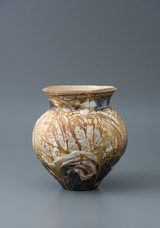 Ken Matsuzaki, ‘Vase, yohen natural ash glaze’, Design/Decorative Art, Stoneware, Pucker Gallery