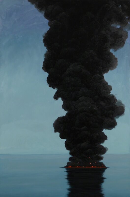 Vahap Avşar, ‘SHELL (EXPLOSION PAINTINGS SERIES)’, 2011, Painting, Tuval üzerine yağlıboya / Oil on canvas, RAMPA
