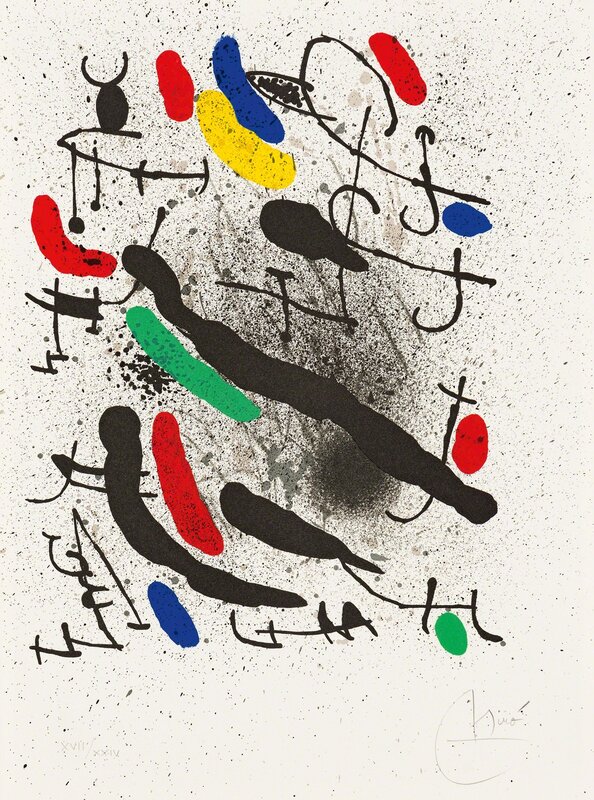 Joan Miró, ‘Liberté des Libertés’, Print, Colour lithograph, Strauss & Co