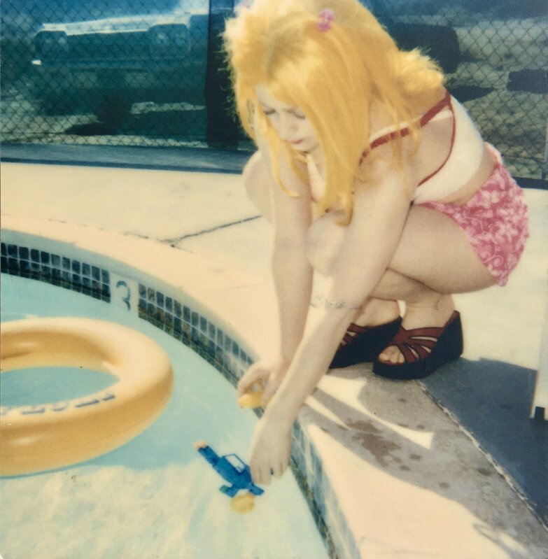 Stefanie Schneider, ‘Max by the Pool (1999)’, 2004, Photography, Lambda print mounted on aluminium, [FEUTEU]