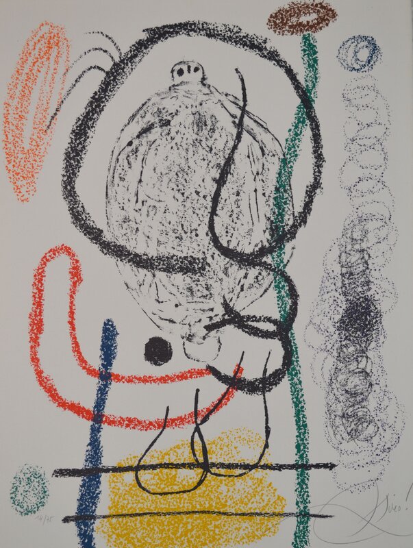 Joan Miró, ‘Untitled, from Album 21 portfolio - M1130’, 1978, Print, Lithograph, Composition.Gallery