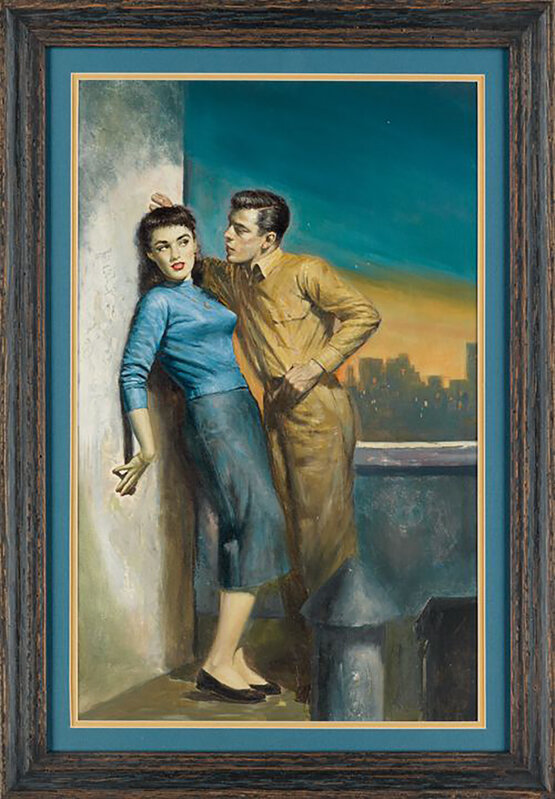 Rudy Nappi, ‘Cover illustration for "The Future Mr. Dolan"’, 1949, Painting, Oil on Board, The Illustrated Gallery