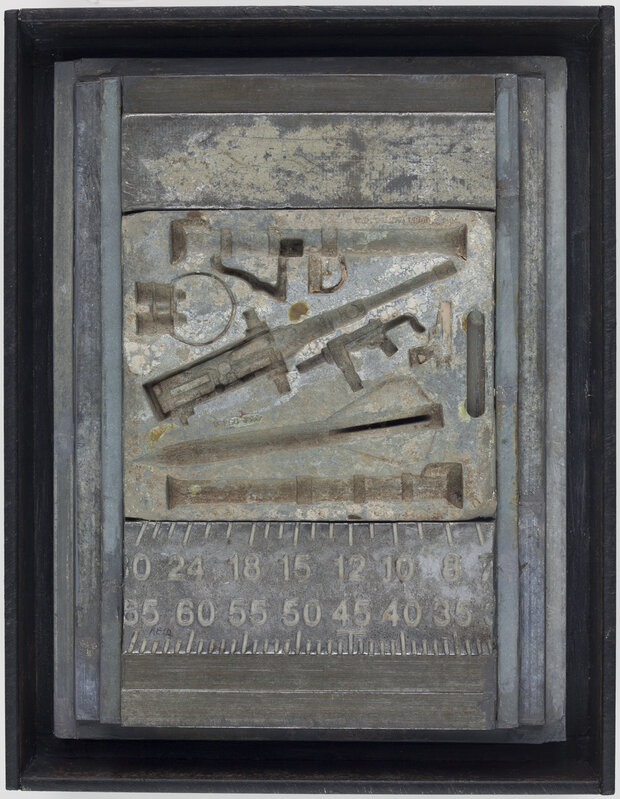 Randall Reid, ‘The Makings of a War’, 2020, Sculpture, Steel and paint, Nüart Gallery