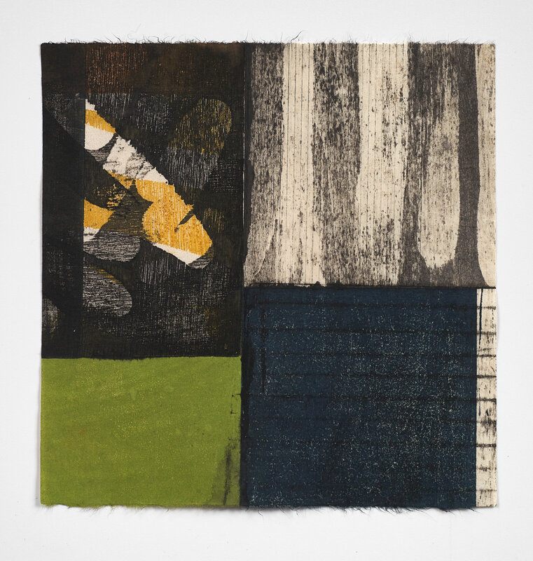 Paul Furneaux, ‘Green Ground’, 2022, Print, Mokuhanga, Rabley Gallery 