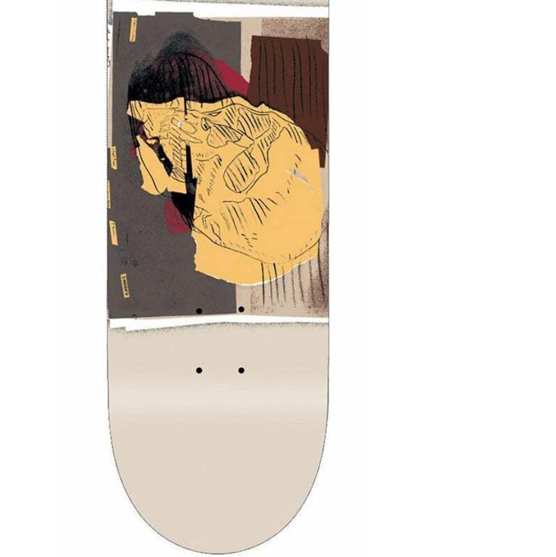 Andy Warhol, ‘Andy Warhol Skull Skateboard Deck’, ca. 2010, Ephemera or Merchandise, Silkscreen on maple wood skate deck, Lot 180 Gallery