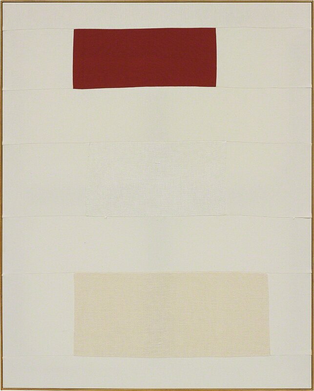 Ethan Cook, ‘Untitled 33’, 2013, Mixed Media, Hand woven cotton canvas and canvas, in artist's frame, Phillips