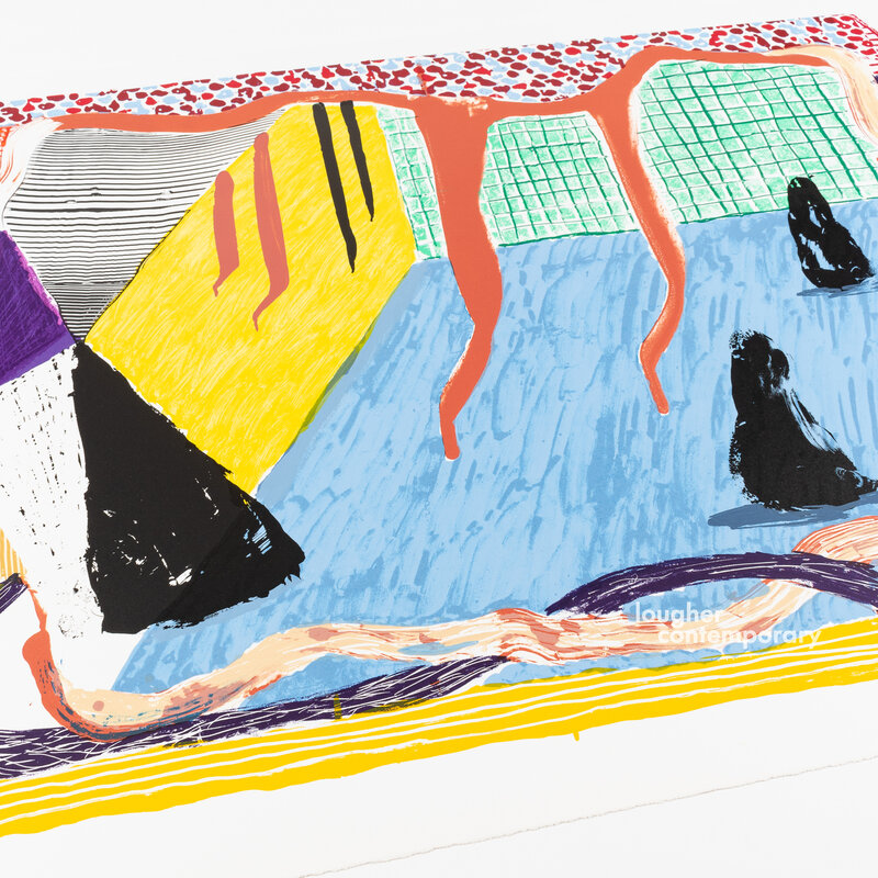 David Hockney, ‘Ink in the Room, from 'Some New Prints'’, 1993, Print, 23-colour screenprint on Arches 88 paper, Lougher Contemporary