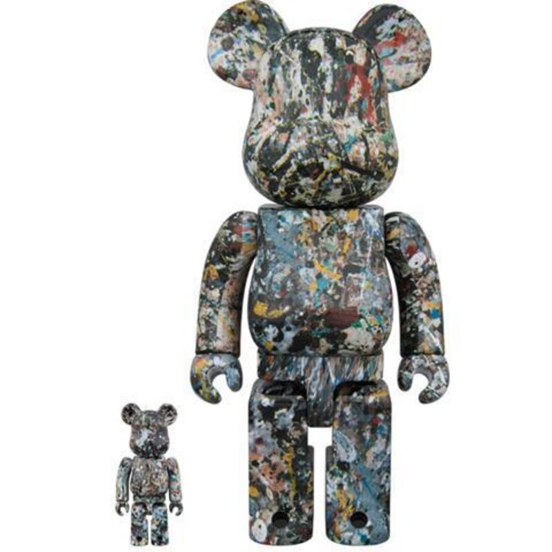 BE@RBRICK, ‘Pollock 400% + 100% Version 2’, 2018, Sculpture, Vinyl, Dope! Gallery