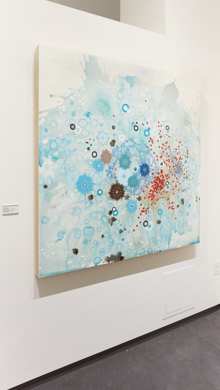 Heather Patterson, ‘Cumulate’, 2021, Painting, Mixed media on panel, Andrea Schwartz Gallery