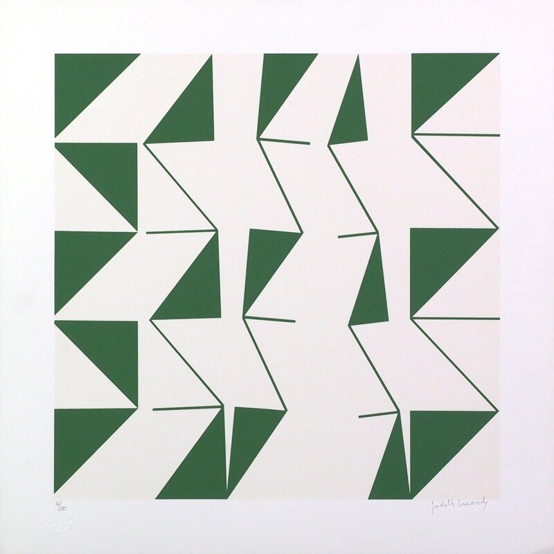 Judith Lauand, ‘Untitled’, 2012, Print, Serigraphy on Rives Bright White paper, LAART