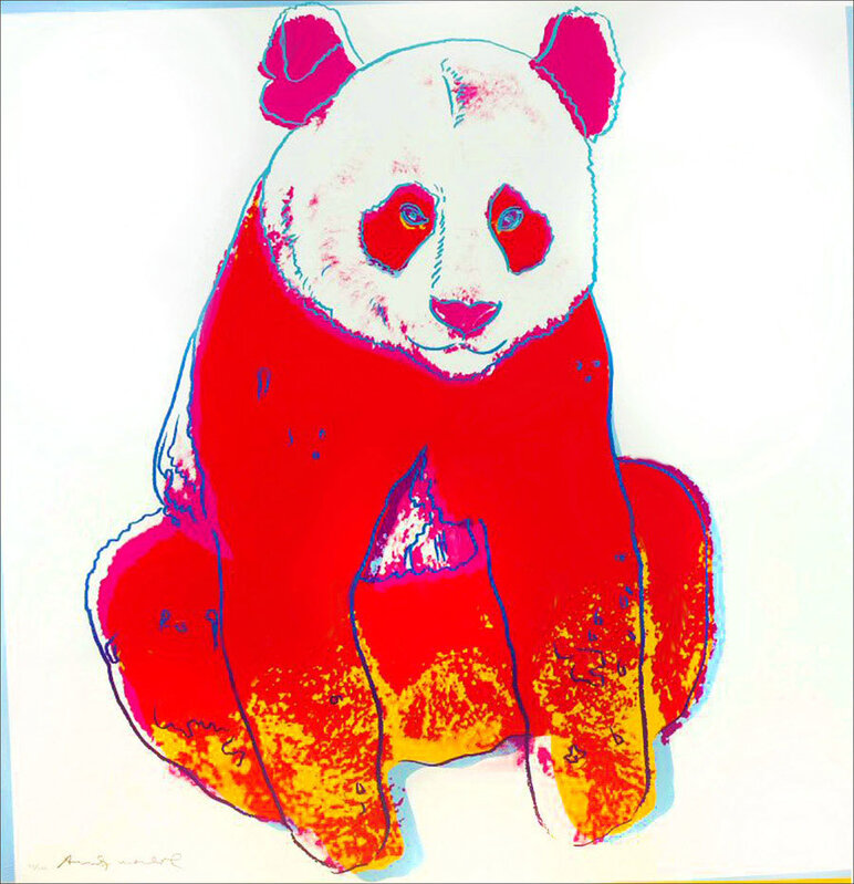 Andy Warhol, ‘Giant Panda (FS II.295)’, 1983, Print, Screenprint on Lenox Museum Board., Revolver Gallery