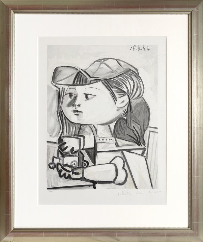 Pablo Picasso, ‘Buste de Petite Fille’, 1952, Print, Lithograph on Arches Paper, RoGallery