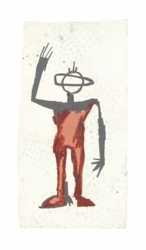 Jean-Michel Basquiat, ‘Untitled’, Oilstick on paper, Christie's