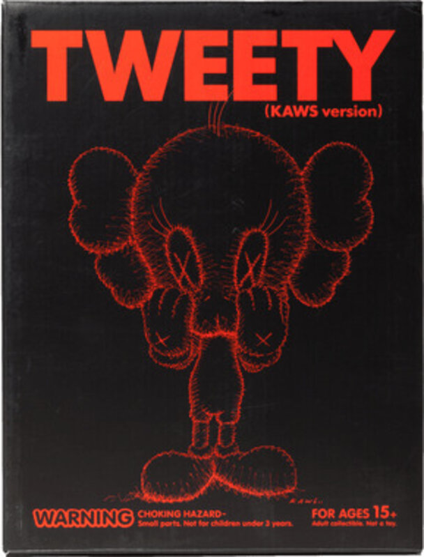 KAWS, ‘Tweety (Black)’, 2010, Sculpture, Vinyl, Dope! Gallery