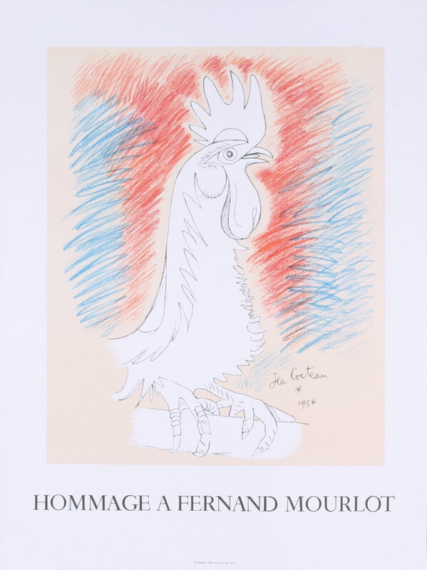 Jean Cocteau, ‘Homage a Fernand Mourlot’, 1993, Ephemera or Merchandise, Stone Lithograph, ArtWise