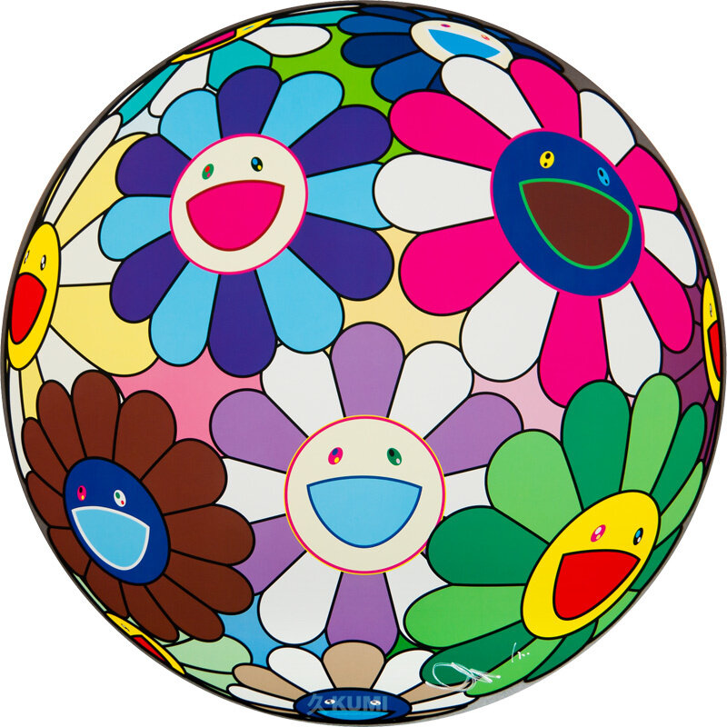 Takashi Murakami, ‘Flower Ball (Dumpling)’, 2013, Print, Lithograph, Kumi Contemporary / Verso Contemporary
