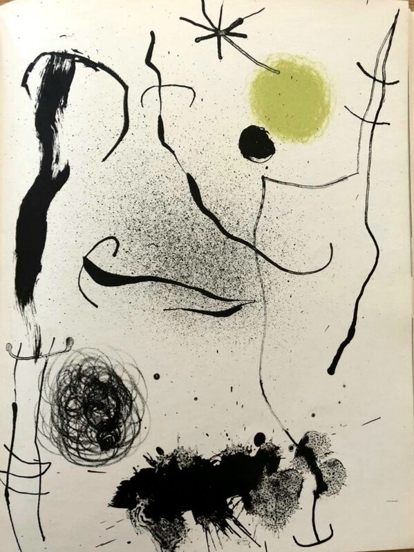 Joan Miró, ‘Bouquet de rêves pour Leïla’, 1964, Print, Original lithograph on wove paper, Samhart Gallery