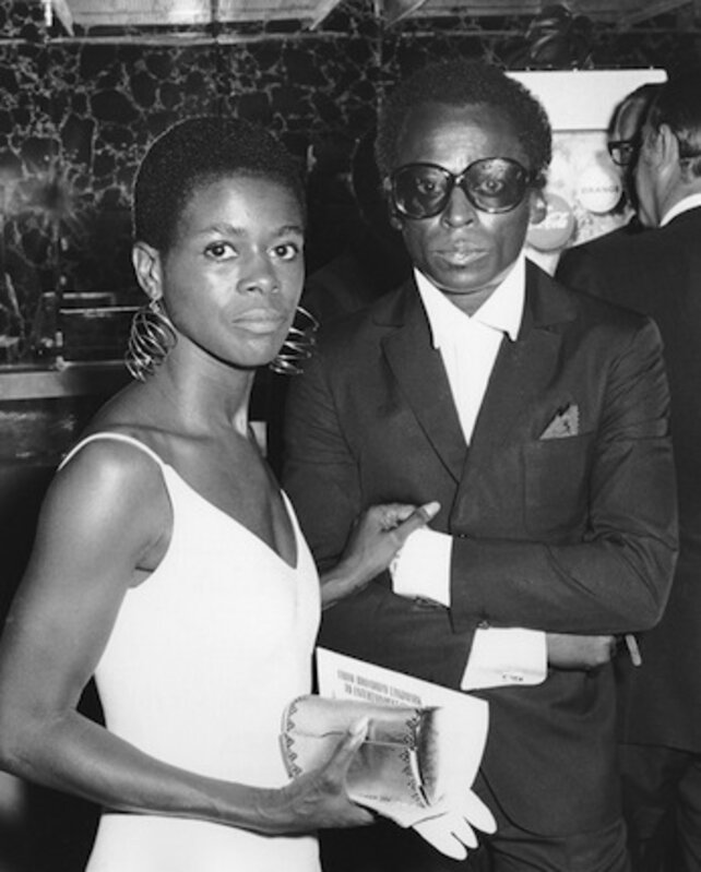 Ron Galella, ‘Cicely Tyson and Miles Davis, New York’, 1968, Photography, Gelatin Silver Print, Staley-Wise Gallery