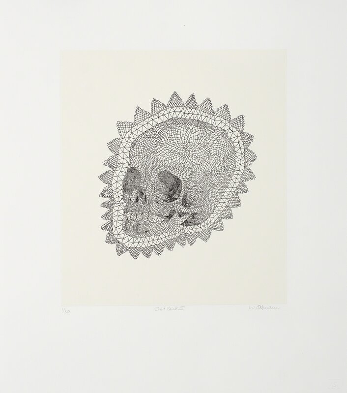Walter Oltmann, ‘Child Skull III’, 2012, Print, Letterhead print, Goodman Gallery