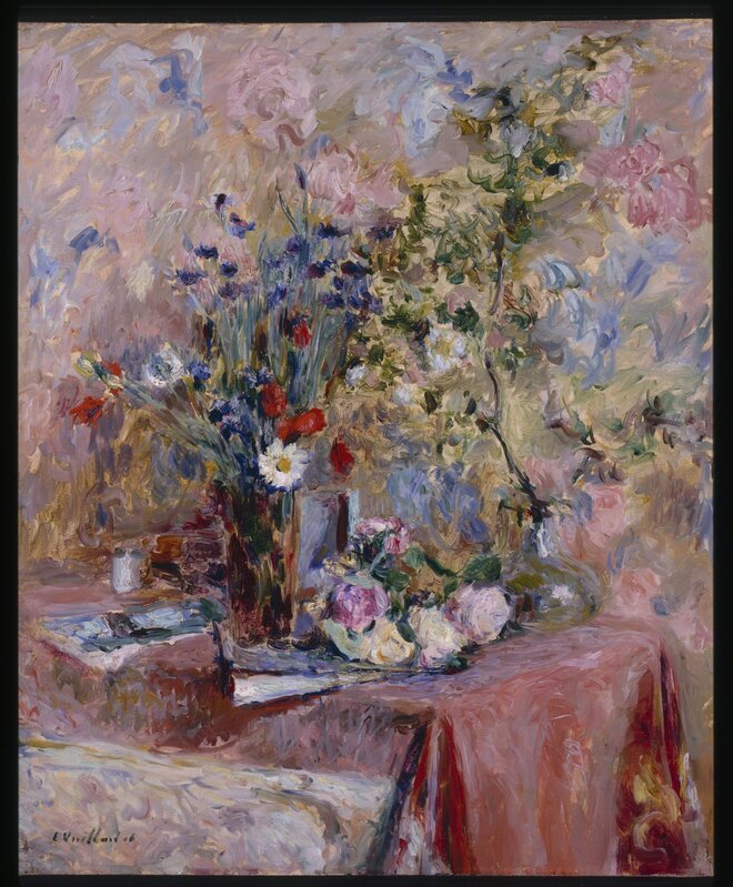 Édouard Vuillard, ‘Flowers’, 1906, Painting, Oil on canvas, Indianapolis Museum of Art at Newfields