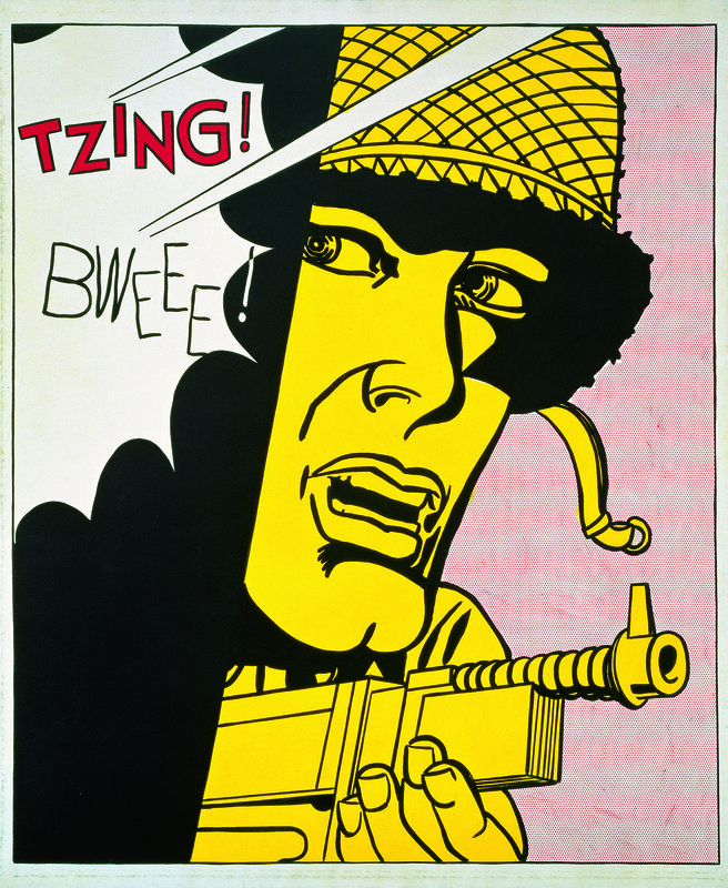 Roy Lichtenstein, ‘Live Ammo (Tzing!)’, 1962, Painting, RMN Grand Palais