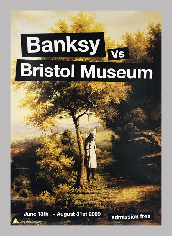 Banksy, ‘'Banksy vs. Bristol Museum: Klansman'’, 2009, Ephemera or Merchandise, Offset lithograph on white satin paper., Signari Gallery