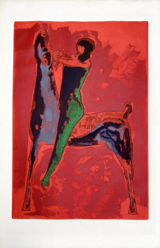 Marino Marini, ‘Gran Cavaliere’, 1978, Print, Etching with aquatint, Van der Vorst- Art