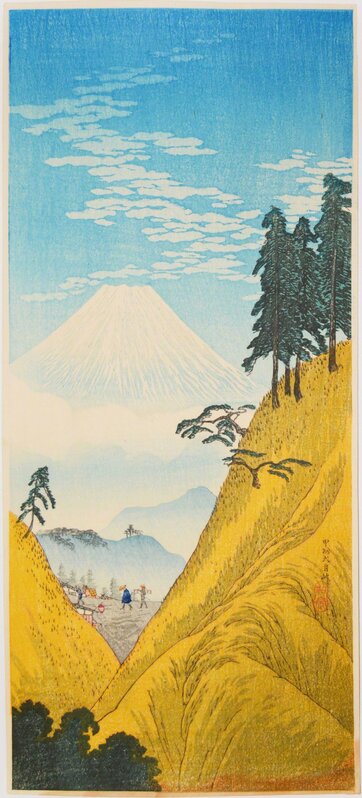 Hiroaki Takahashi (Shotei), ‘Inume Pass’, ca. 1936, Print, Japanese woodblock print, Ronin Gallery