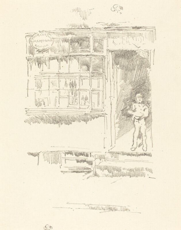 ‘The Barber's Shop in the Mews’, 1896, Print, Lithograph, National Gallery of Art, Washington, D.C.