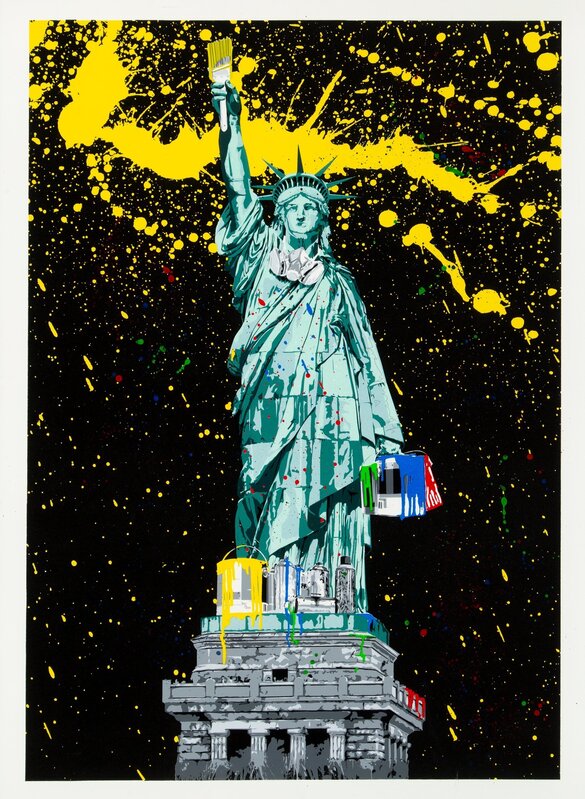 Mr. Brainwash, ‘Liberty’, 2010, Print, Screenprint in colors on archival paper, Heritage Auctions