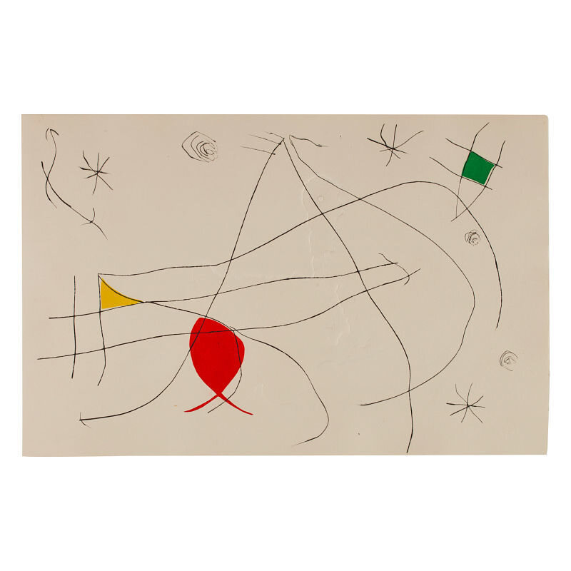 Joan Miró, ‘L'Issue Dérobée 9’, 1974, Print, Drypoint, aquatint & embossing on Arches wove paper, Samhart Gallery