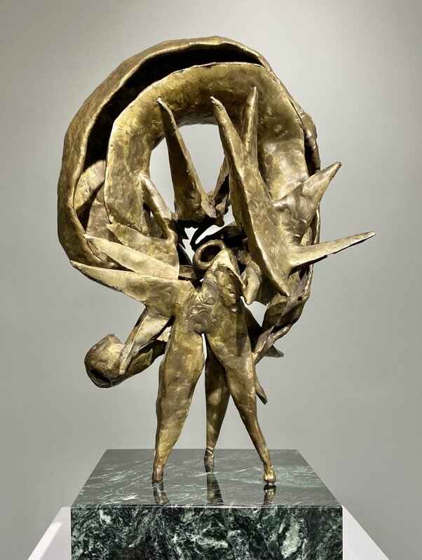 Seymour Lipton, ‘Diadem’, 1960, Sculpture, Nickel silver in Monel Metal, Graham Shay 1857