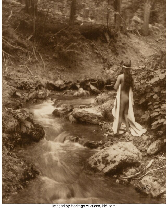 Edward S. Curtis, ‘The Maid of Dreams’, 1909, Photography, Gelatin silver, Heritage Auctions