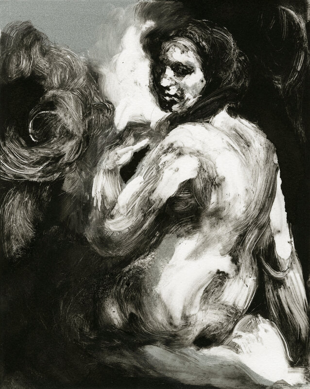 Alison Lambert, ‘Aphrodite’, 2020, Print, Two Plate Monotype, Pratt Contemporary