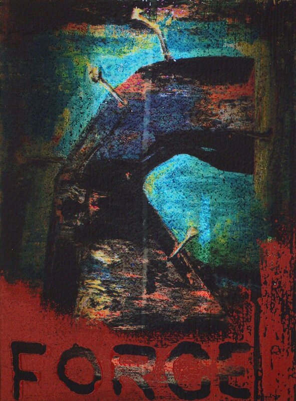 John Walker (b.1939), ‘The Forge’, 1990, Print, Screenprints with woodblock in colours on chene colmbe paper, Roseberys