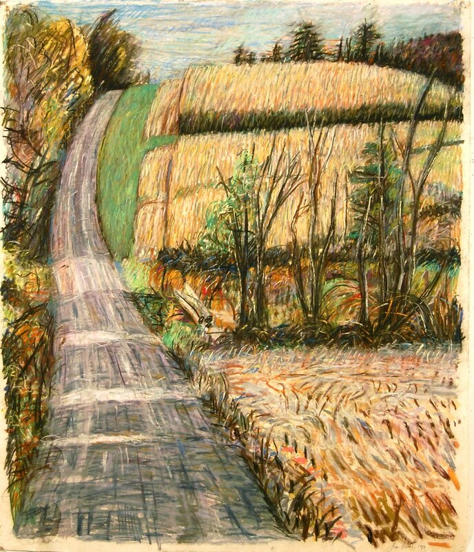 Jon Imber, ‘Back Road, Chatham’, 1990, Drawing, Collage or other Work on Paper, Work on Paper, Alpha Gallery