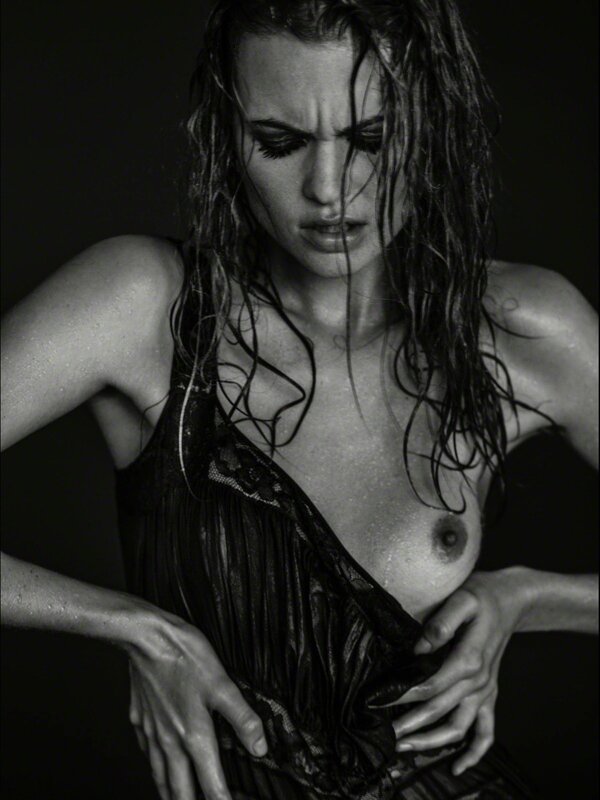 Russell James, ‘Behati Wet Black Dress Portrait’, 2013, Photography, Archival pigment print, NTW Gallery